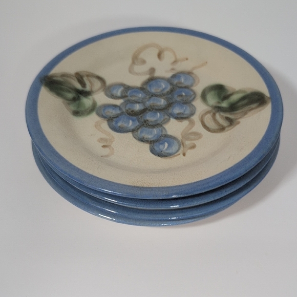 John B Taylor Dessert Vintage Ceramic Plates Set Of 4